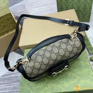 cùng ngắm Túi nữ Gucci Horsebit 1955 Small viền đen 815206