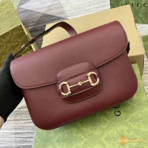 cùng ngắm Túi nữ Gucci Horsebit 1955 small shoulder ‎815178 AAEC2 6207