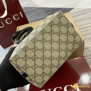 cùng ngắm Túi xách nữ Gucci GG Emblem mini viền đen 815118