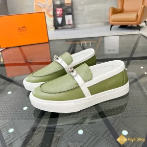 địa chỉ mua Giày Hermes nam sneaker Slip-on green CKH41257