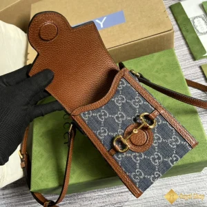 địa chỉ mua Túi Gucci Horsebit 1955 mini viền nâu 625615