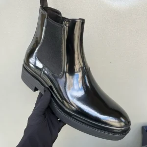 giá Giày boot Prada nam da bóng CKP4267