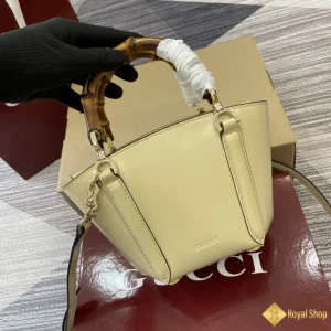 giá Túi Gucci nữ Mini Bamboo màu vàng 805832