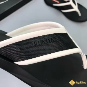 hình ảnh Dép tông Prada nam quai trắng CKP4161