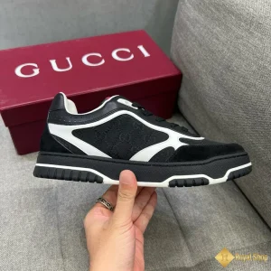 hình ảnh Giày Sneaker Gucci nam Re-web đen CKG430200