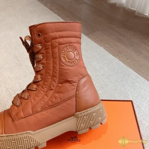 hình ảnh Giày boot Hermes nam màu nâu CKH4151