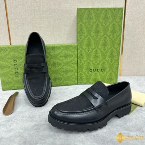 hình ảnh Giày loafer Gucci nam mặt da lộn CKG421532093