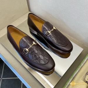 hình ảnh Giày loafer Gucci nam màu nâu CKG421572093