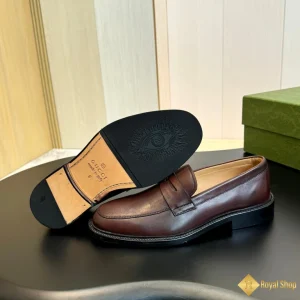 hình ảnh Giày loafer Gucci nam nâu  CKG420932093