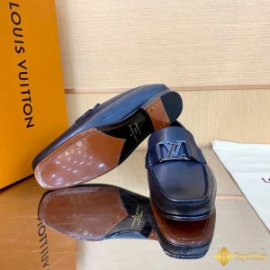 hình ảnh Giày loafer LV nam xanh đậm CKLV24092