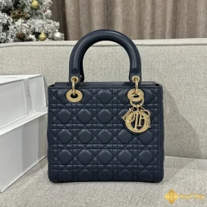 hình ảnh Túi Dior nữ Lady xanh đậm 111207