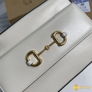 hình ảnh Túi nữ Gucci Horsebit 1955 small shoulder màu trắng 645454