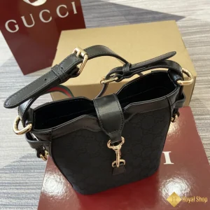 hình ảnh Túi nữ Gucci Mini bucket shoulder màu đen 782919