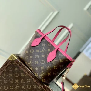 hình ảnh Túi nữ LV Neverfull Bandoulière Inside Out BB hồng M12106