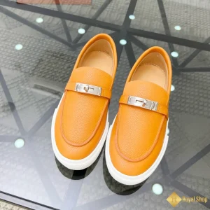 mẫu Giày Hermes nam sneaker Slip-on màu cam CKH41259