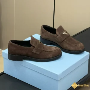 mẫu Giày Prada nam loafer da lộn CKP4384