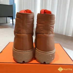 mẫu Giày boot Hermes nam màu nâu CKH4155