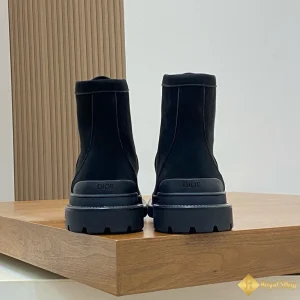 mẫu Giày boot nam Dior da lộn đen CKD240045