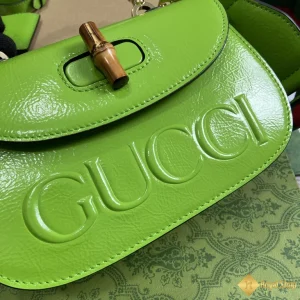 mẫu Túi nữ Gucci Bamboo 1947 màu xanh lá 675797