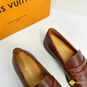 shop bán Giày loafer LV nam màu nâu CKLV24071