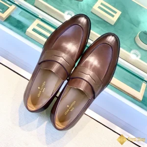 shop bán Giày loafer LV nam màu nâu CKLV24081