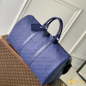 shop bán Túi du lịch LV Keepall Bandoulière 50 màu xanh M44810