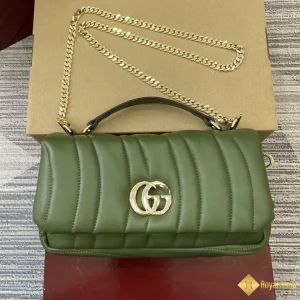 shop bán Túi nữ Gucci GG Milano màu xanh lá 806016