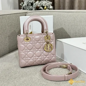 shop bán Túi xách Dior nữ Lady hồng M0538