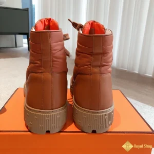 sự tinh tế Giày boot Hermes nam màu nâu CKH4154