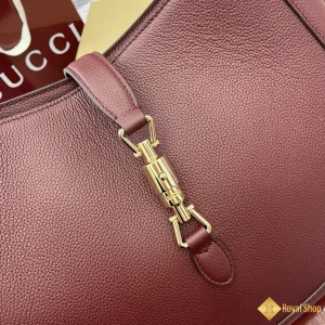 sự tinh tế Túi Gucci Jackie large shoulder màu đỏ 813650