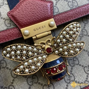 sự tinh tế Túi Gucci nữ QueenMargaret viền đỏ 476541