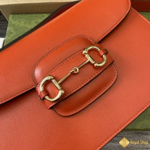 sự tinh tế Túi nữ Gucci Horsebit 1955 small màu cam 602204