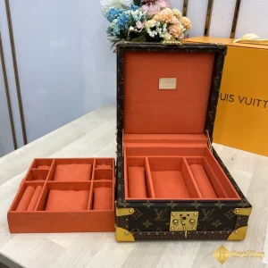 Rương hộp LV đựng phụ kiện Coffret Joaillerie bên trong màu cam M10174 mới