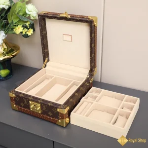 Rương hộp LV đựng phụ kiện Coffret Joaillerie màu nâu M4700SP