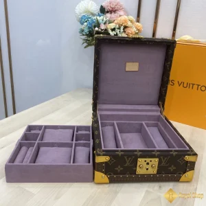 Rương hộp LV đựng phụ kiện Coffret Joaillerie trong màu tím M10174