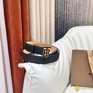 Thắt lưng Burberry nam 3.5cm khoá đen vàng YA41283 HCM