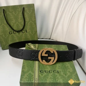 Thắt lưng Gucci nam 4.0cm black YAG30291