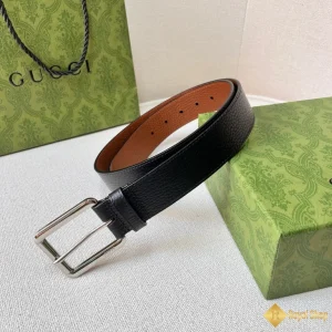 Thắt lưng Gucci nam 4.0cm khoá kim trắng YAG30258