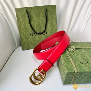 Thắt lưng Gucci nam 4.0cm màu đỏ YAG30307