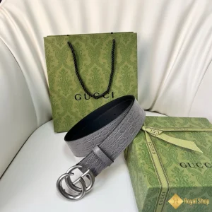 Thắt lưng Gucci nam 4.0cm vân da cá sấu YAG30312 đẹp