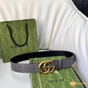 Thắt lưng Gucci nam 4.0cm vân da cá sấu YAG30313