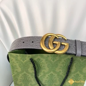 Thắt lưng Gucci nam 4.0cm vân da cá sấu YAG30313 HCM