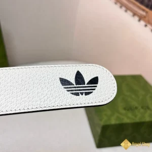 Thắt lưng Gucci x Adidas nam 4.0cm trắng YAG30245 hot