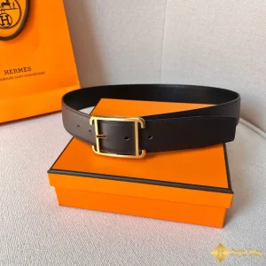 Thắt lưng Hermes nam 3.8cm khoá kim vàng YAH401335