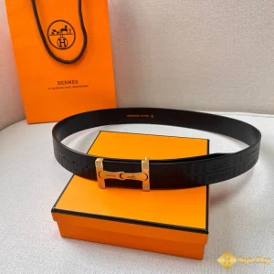 Thắt lưng Hermes nam 3.8cm khoá vàng YAH401342