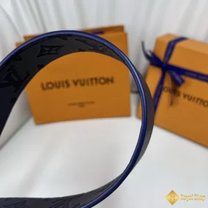 Thắt lưng LV nam 4.0cm dark blue YAL41835 like auth