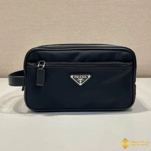 Túi Clutch Prada nam cầm tay Re-Nylon Black 2NA891