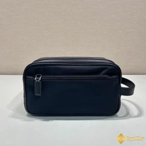 Túi Clutch Prada nam cầm tay Re-Nylon Black 2NA891 mới