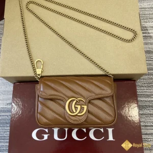 Túi Gucci nữ GG Marmont mini màu nâu 476433 Hà Nội