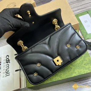 Túi Gucci nữ GG Marmont small shoulder màu đen 443497 HCM